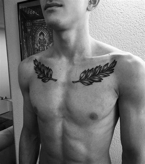 tatuajes para la clavicula hombre|50 Tatuajes en la clavícula para HOMBRES